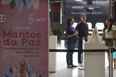 galeria: Exposição MANTOS DA PAZ - Shopping Metropole