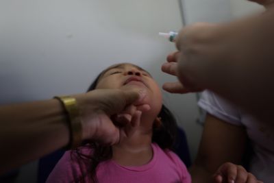 notícia: Cobertura vacinal contra poliomielite avança para 67,79% no Pará