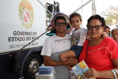 notícia: Sespa promove ação de vacinação durante o Círio das Crianças 