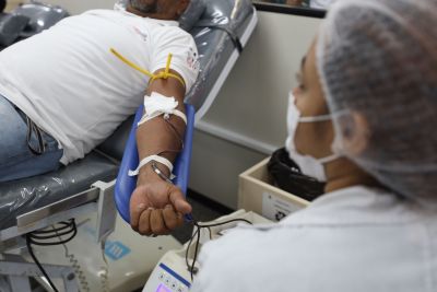 notícia: Hemopa divulga serviços de coleta de sangue que vão funcionar dias 1º e 2 de abril