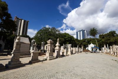 notícia: Segunda etapa do restauro do Parque Cemitério Soledade será entregue neste sábado (30)