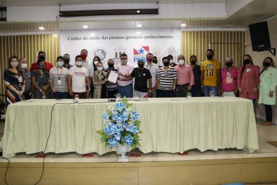 notícia: Santa Casa assina termo de cooperação do projeto Calçada Legal para ordenamento de ambulantes