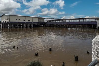 notícia: Terminal Hidroviário de Curralinho segue em obras de reconstrução e adequação