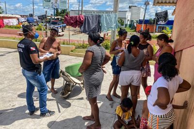 notícia: Polícia Civil inicia triagem para emitir carteiras de identidade para vítimas das enchentes de Marabá