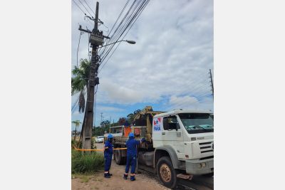 notícia: Estado atua na recuperação da iluminação pública da rodovia BR-316