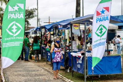notícia: Em Marituba, feira apoiada pela Emater fomenta cultura amazônica