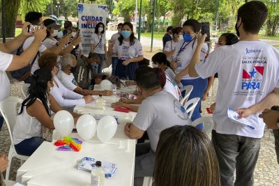 notícia: Ação aborda sobre a importância da saúde mental do cuidador