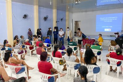 notícia: Sedop apresenta detalhes sobre o 4º trecho de obras do projeto de Macrodrenagem da Bacia do Tucunduba