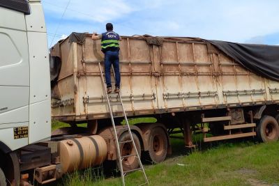 notícia: Sefa apreende 74 toneladas de milho irregular em Marabá 