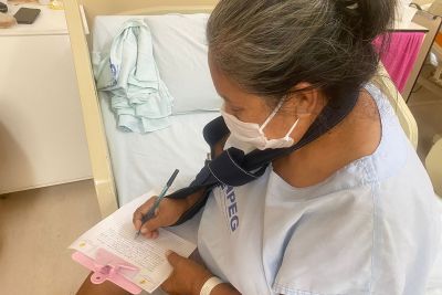 notícia: Hospital Galileu promove a saúde mental com o Projeto ‘Cartas para o desconhecido’ 