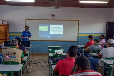 notícia: Semas capacita técnicos sobre o Programa Territórios Sustentáveis e aplicativo AgroTag Pará
