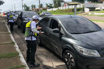 notícia: Equipe de educação do Detran alerta para fatores de risco e preamar em Salinópolis