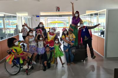 notícia: Hospitais Regionais promovem ações de educação e descontraem pacientes no carnaval