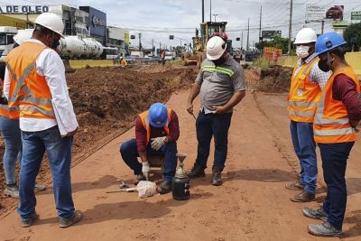 notícia: Programa de Qualidade nas Obras da BR-316 busca garantir eficiência da execução do projeto