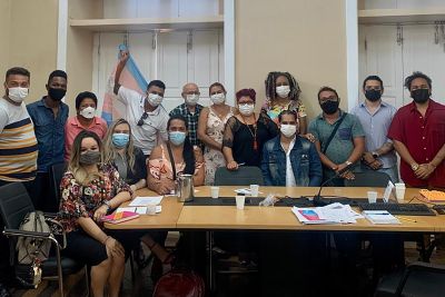 notícia: Novos conselheiros da Diversidade Sexual tomam posse e debatem ações para 2022 