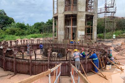notícia:  Sistema de Água de Santarém alcança 44% dos serviços concluídos