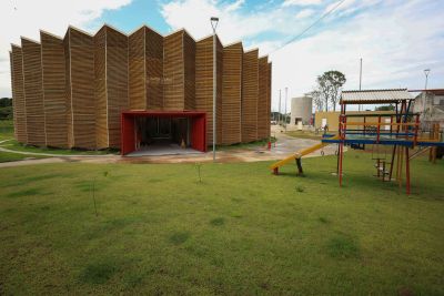 notícia: Obras da Usina da Paz do Bengui alcançam a reta final com 90% dos serviços concluídos 