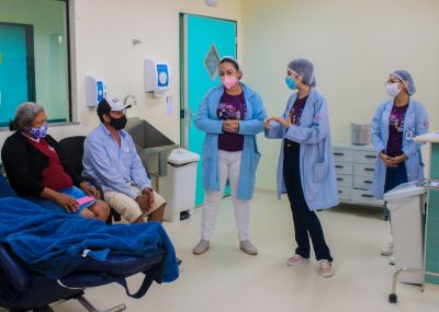 notícia: Hospital Regional do Marajó informa usuários sobre prevenção de doença renal crônica