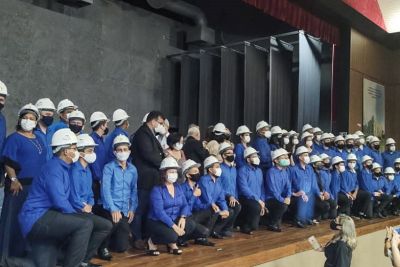 notícia: Em Bragança, "Forma Pará" realiza aula inaugural de engenharia civil pela Uepa 