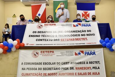 notícia: Eetepa de Cametá, no Baixo Tocantins, inicia ano letivo 2022