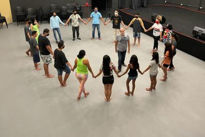 notícia: Nas UsiPaz Cabanagem e Icuí-Guajará, oficinas de teatro abrem caminhos para novos horizontes