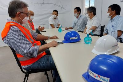 notícia: Embaixada do Japão visita obras na BR-316, nesta quarta-feira (23)