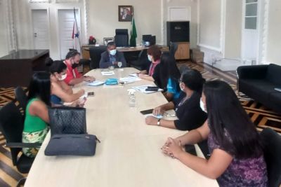 notícia: Sejudh e UNICEF discutem andamento do projeto "Quilombolas do Pará"