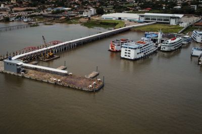 notícia: Terminal Hidroviário ordena a orla fluvial de Santarém, no oeste do Pará
