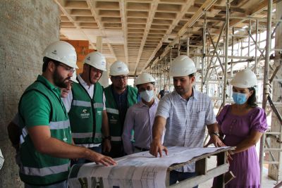 notícia: Obras do Campus da Uepa em Parauepebas seguem em ritmo avançado 