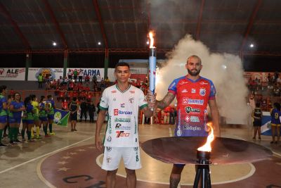 notícia: Em Bragança, primeiro dia dos XI Jogos Abertos do Pará anima atletas e público