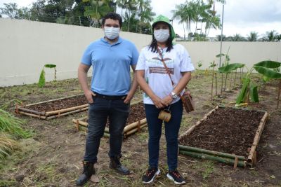 notícia: Projeto 'Horta nas Escolas' é apresentado para alunos da rede pública estadual, em Belém