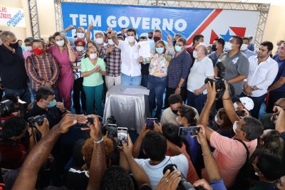 notícia: Em Abaetetuba, Estado anuncia pavimentação, readequação em feiras e na área comercial popular