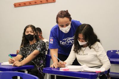 notícia: Aulas de reforço começam a ser ministradas na UsiPaz Nova União, em Marituba