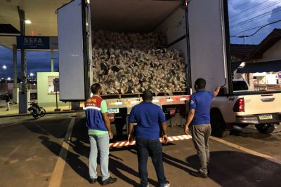 notícia: Equipe da Adepará impede saída de 22 toneladas de pescado na divisa com o Maranhão