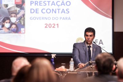 notícia: Governador entrega prestação de contas do Estado 2021 ao TCE 