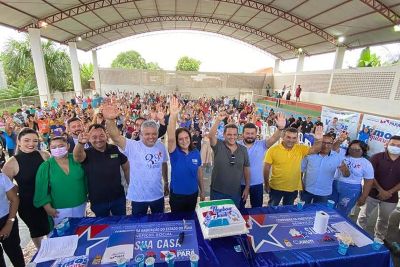 notícia: Emater viabiliza crédito para 20 famílias de Terra Santa e Iterpa entrega títulos de terra em Juruti