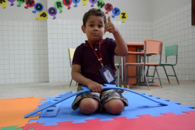 notícia: Seduc encerra período de pré-matrícula na 'Creche Prof. Orlando Bitar'