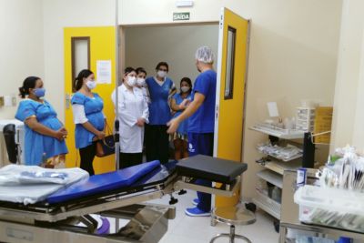 notícia: HGT retoma projeto Laços de Amor e fortalece vínculo com as gestantes atendidas na unidade