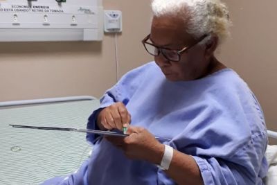 notícia: HRPL realiza atividade para acolher usuários distantes dos familiares na Páscoa 