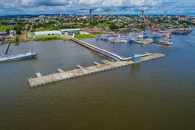 notícia: Santarém ganha o maior e mais moderno terminal hidroviário do Brasil