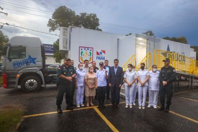 notícia: Unidade Móvel de Saúde da Polícia Militar vai beneficiar mais de 20 mil servidores