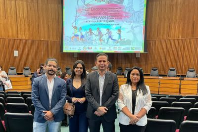 notícia: Representantes da Sejudh participam do 22º Encontro Nacional do PPCAAM, em Porto Alegre