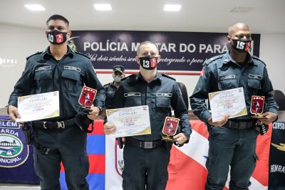 notícia: PM tem solenidade do II Curso de Operações de Radiopatrulhamento