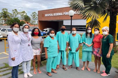 notícia: Hospital Regional em Paragominas adota a dançaterapia com pacientes internados