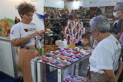 notícia: Artesãos atendidos pela Seaster estão no 15º Salão do Artesanato 