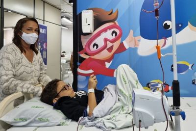 notícia: Hemopa homenageia mães e lança campanha de doação de sangue