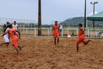 notícia: Com chuva forte, atletas competem no primeiro dia de competição dos Jogos Abertos do Pará