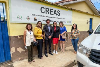 notícia: Sejudh realiza monitoramento junto à rede de atendimento em Parauapebas