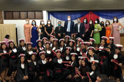 notícia: Sectet forma primeira turma do curso Técnico em Saúde Bucal, em Belém