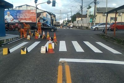 notícia: Detran conclui sinalização viária em municípios paraenses
